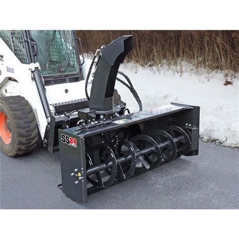 84 skid steer snow blower|skid steer snow blower manufacturers.